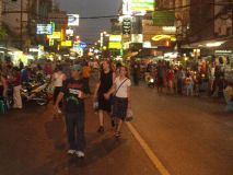 Veèerní Khao San road